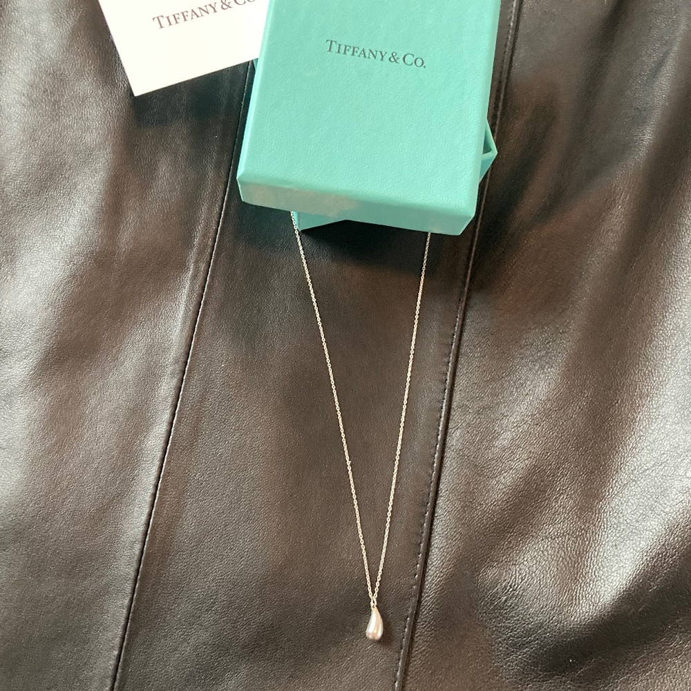 Tiffany raindrop necklace Elsa Peretti